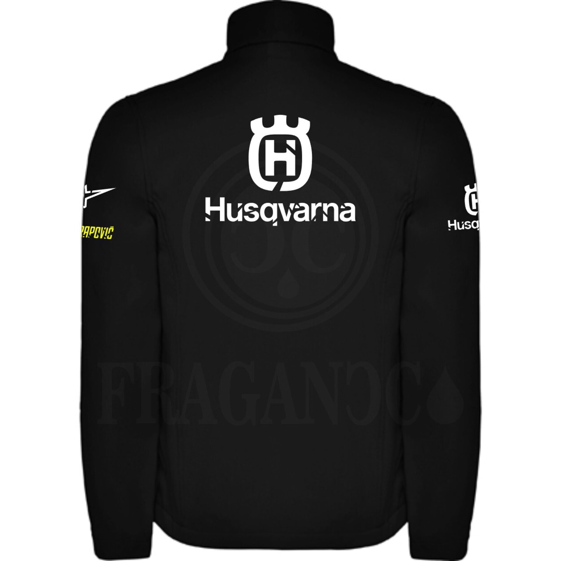 Chaqueta moto cortavientos softshell Roly Antártida personalizada. Mod. HN - 2