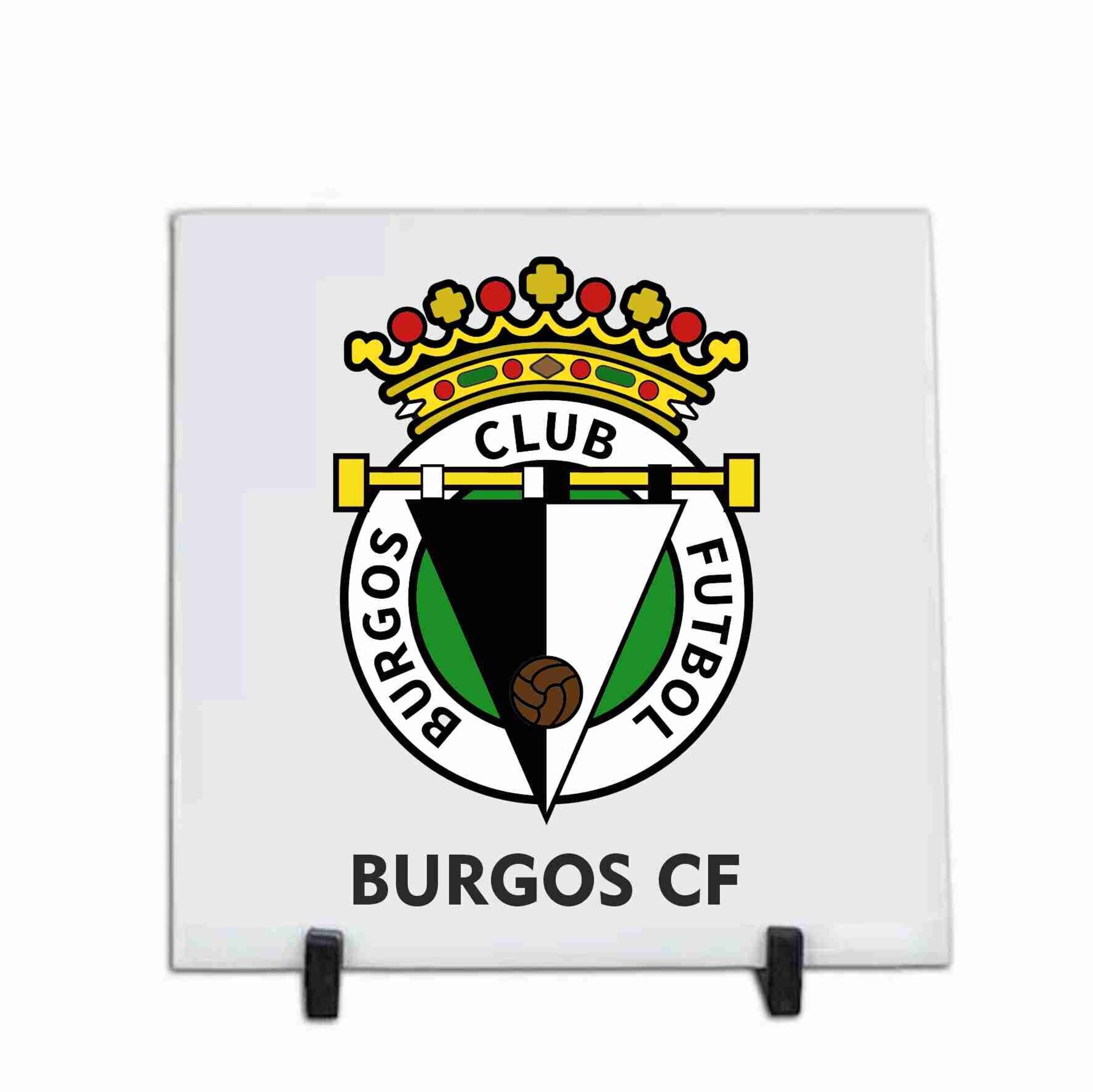 Azulejos de cerámica personalizados de 20 x 20 cm. Equipo futbol de Burgos - 2