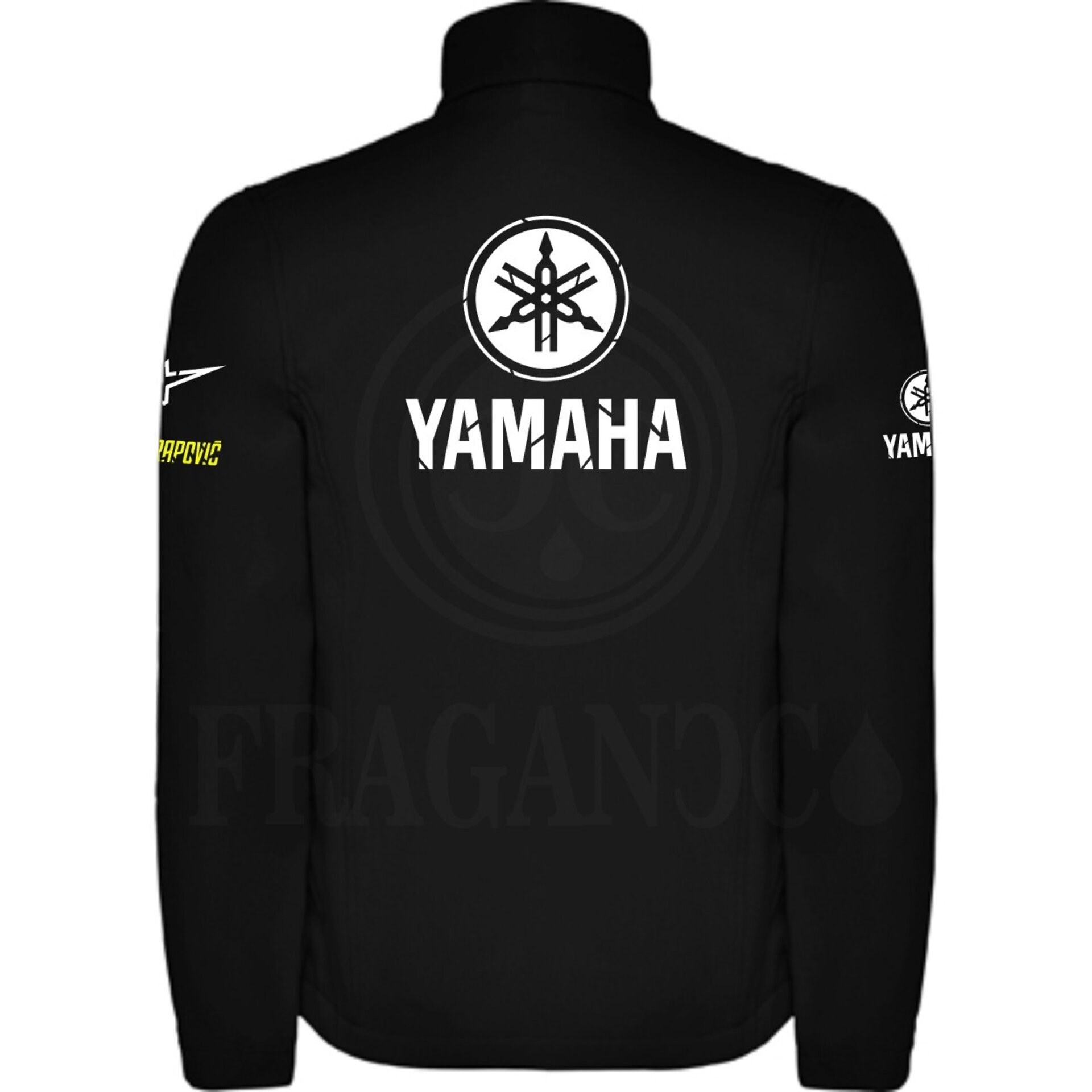 Chaqueta moto cortavientos softshell Roly Antártida personalizada. Mod. YH - 2
