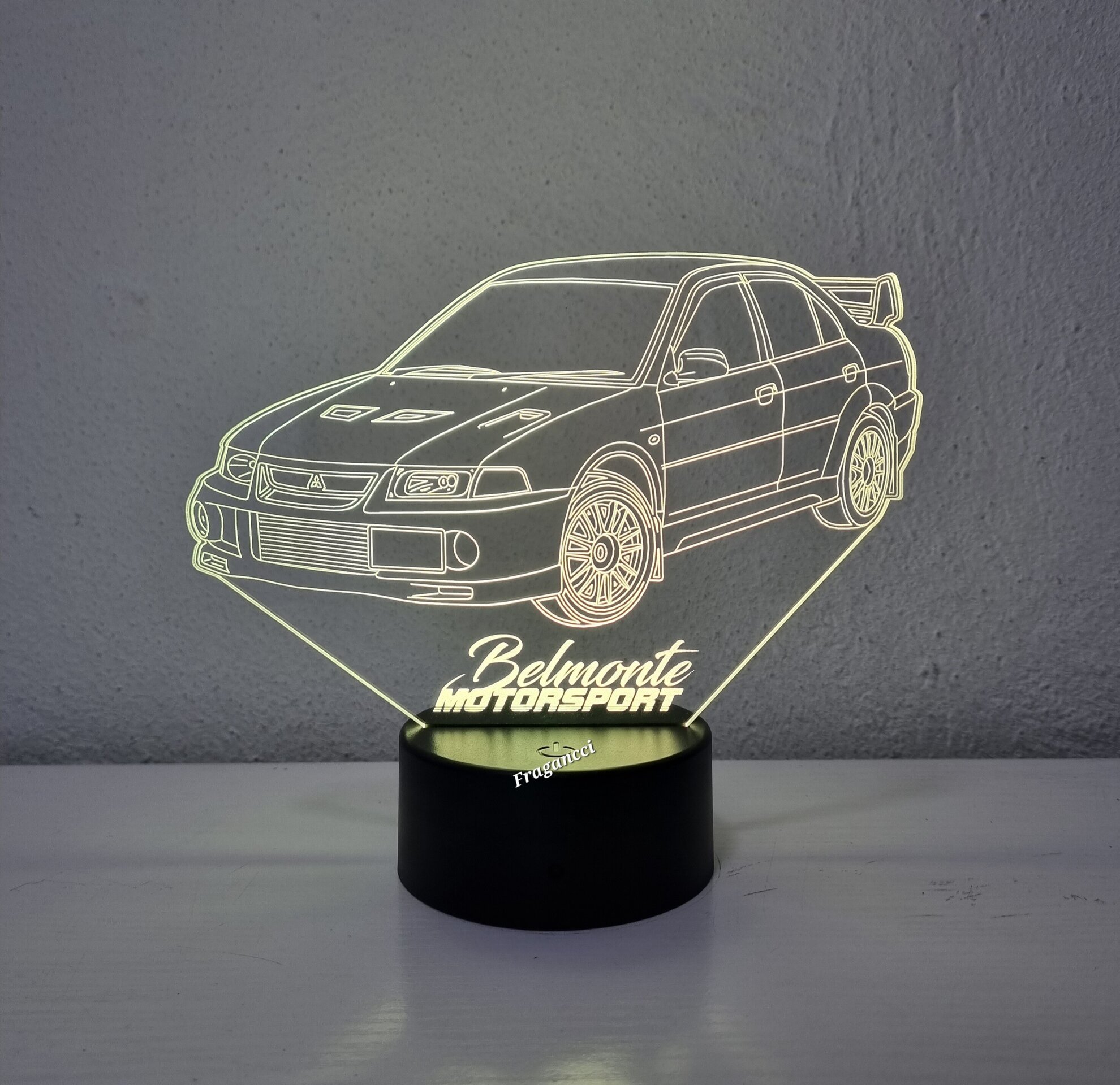 Lampara led 3d Mitsubi shi Evo 6 personalizable, Lámpara led sobremesa - 5