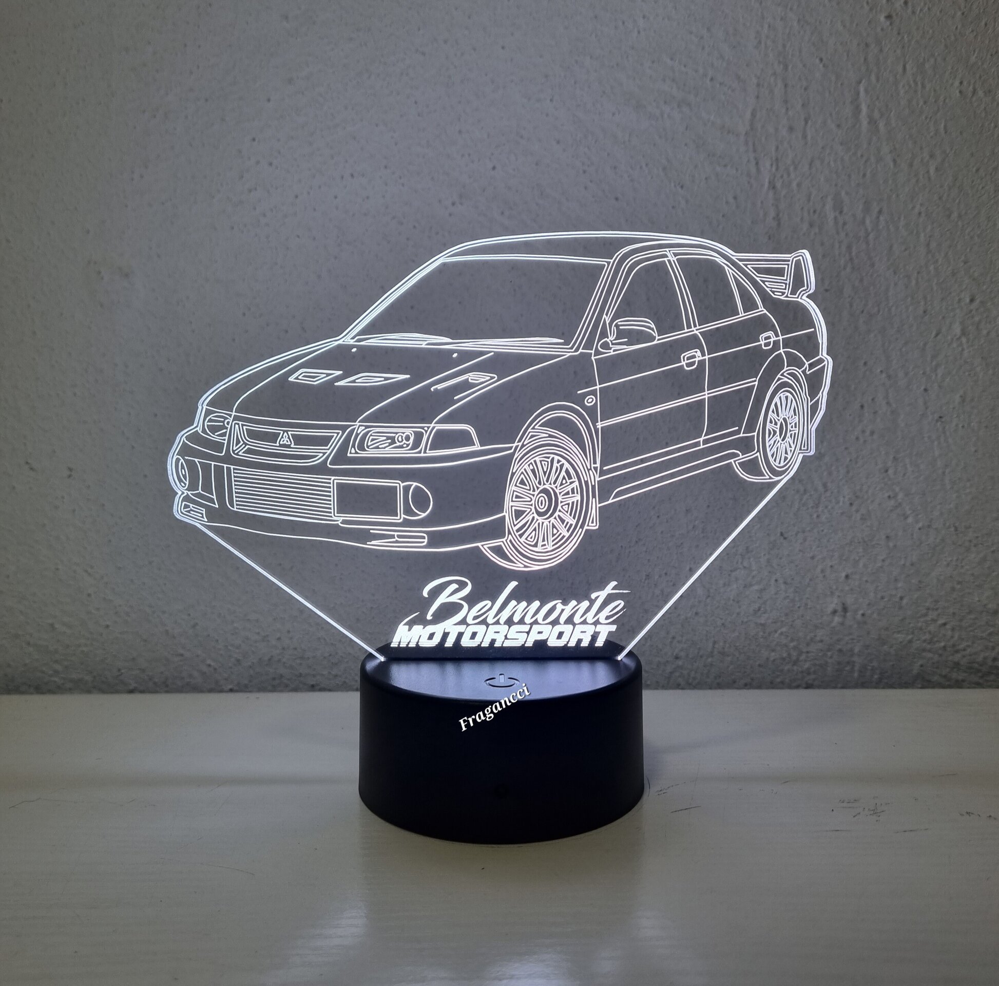 Lampara led 3d Mitsubi shi Evo 6 personalizable, Lámpara led sobremesa - 4