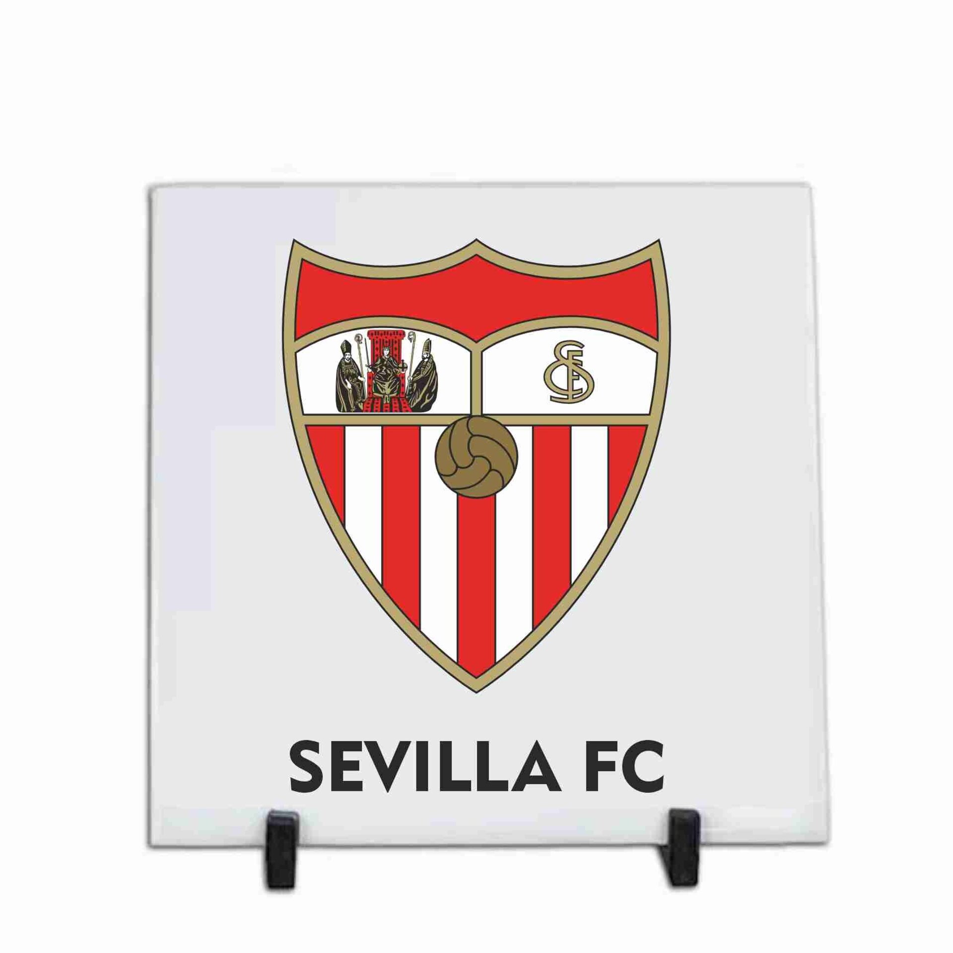 Azulejos de cerámica personalizados de 20 x 20 cm. Equipo futbol de Sevilla - 2