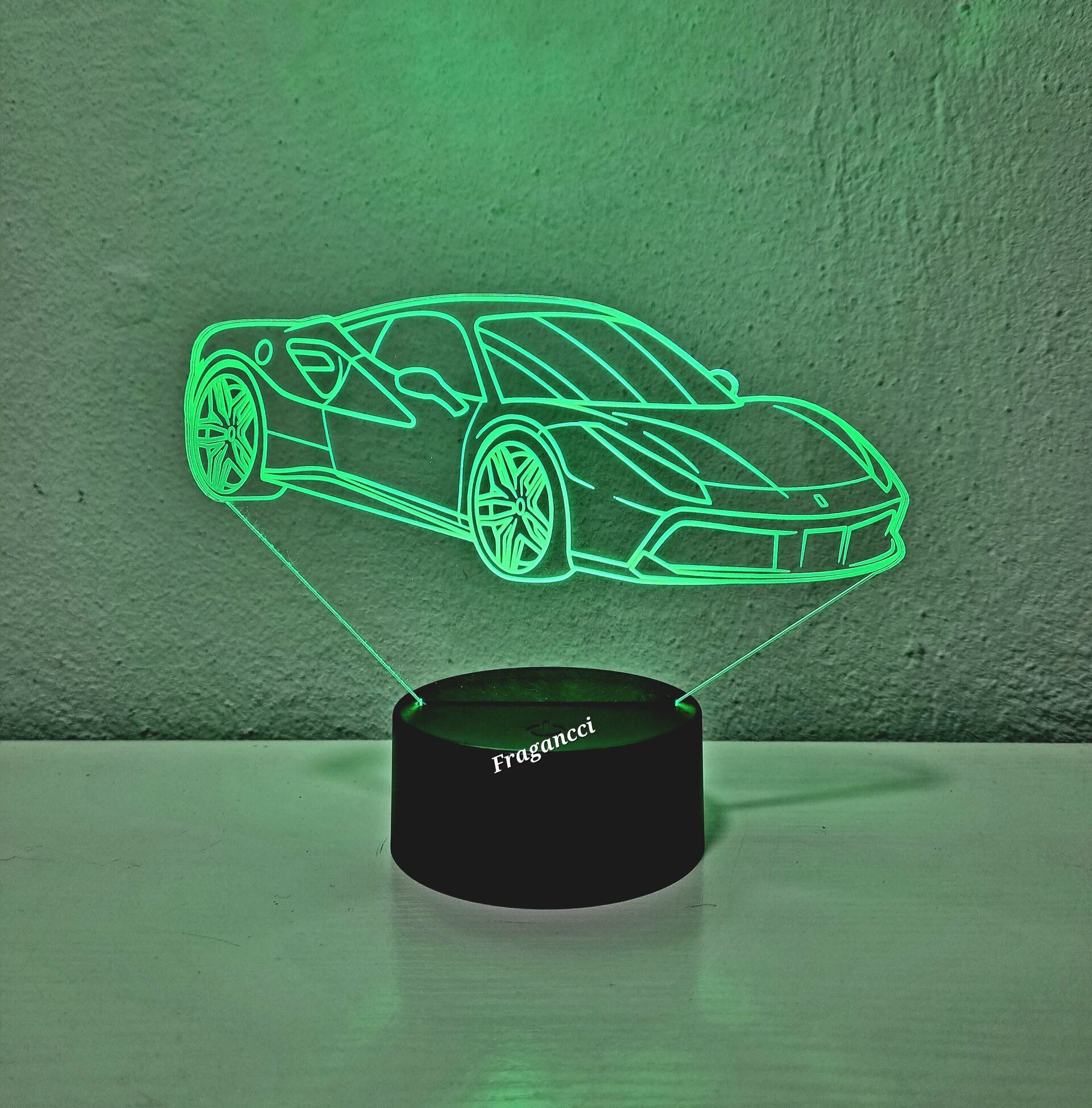 Lampara led 3d Ferra ri SF90 personalizable, Lámpara led sobremesa - 8