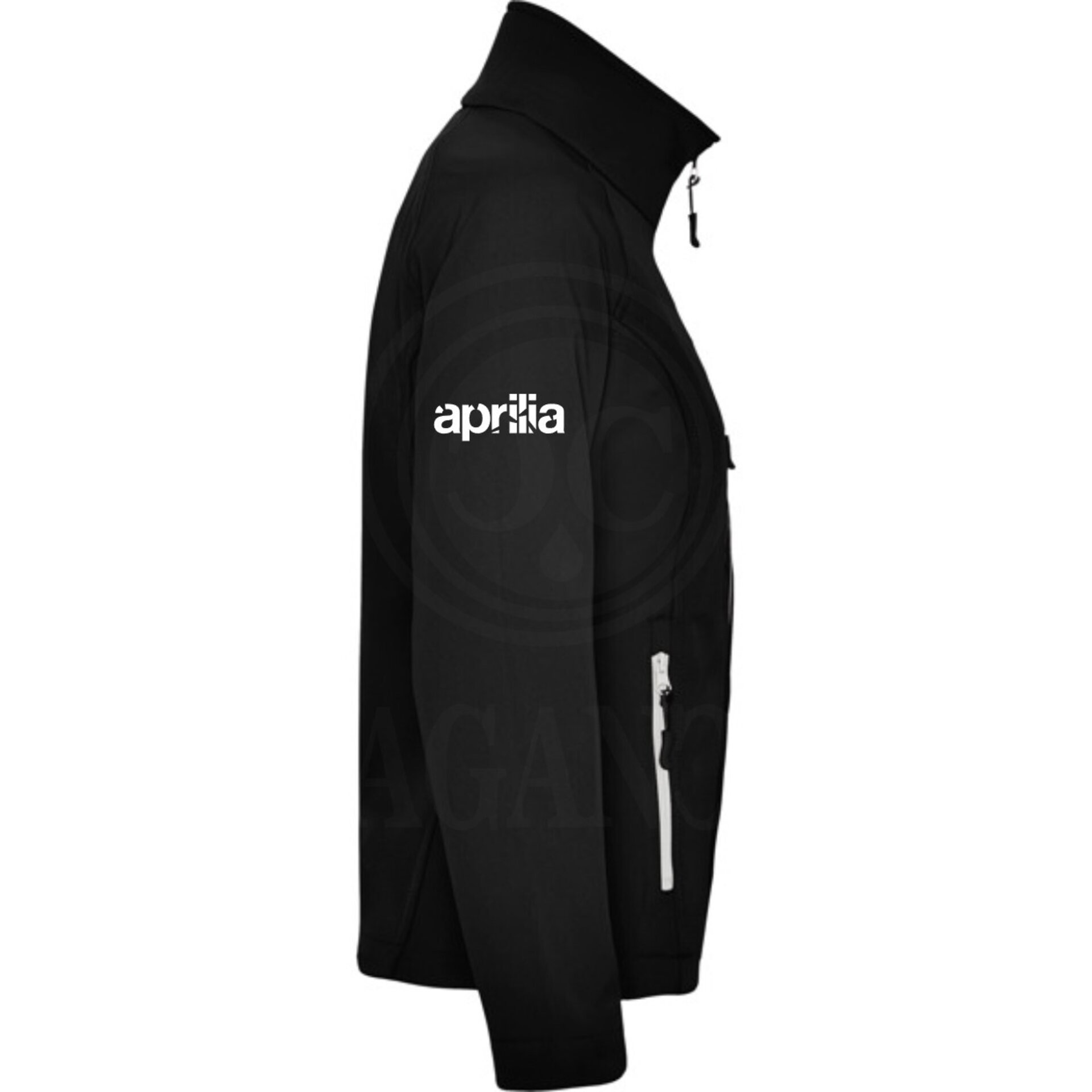 Chaqueta moto cortavientos softshell Roly Antártida personalizada. Mod. PL - 7