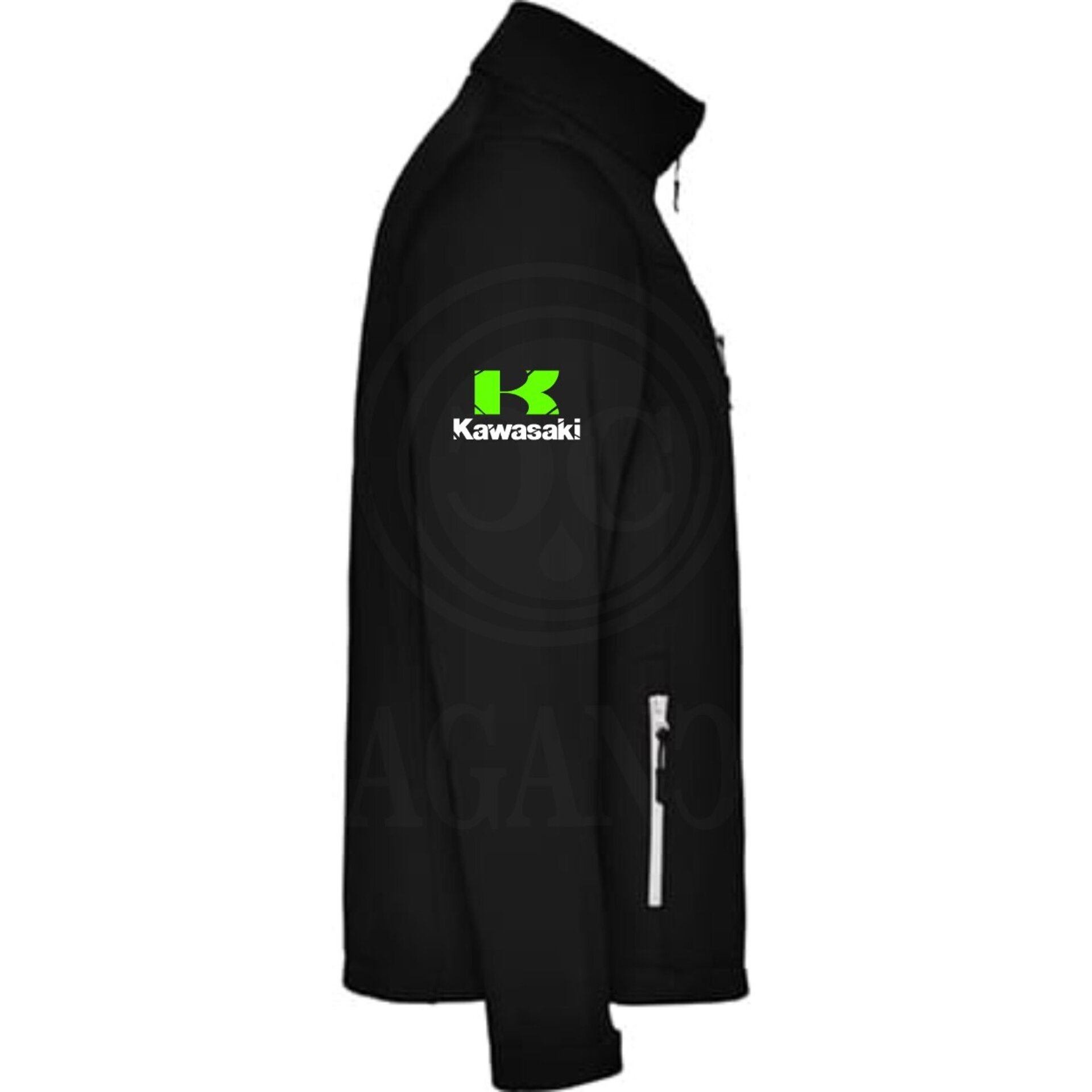 Chaqueta moto cortavientos softshell Roly Antártida personalizada. Mod. KK - 3