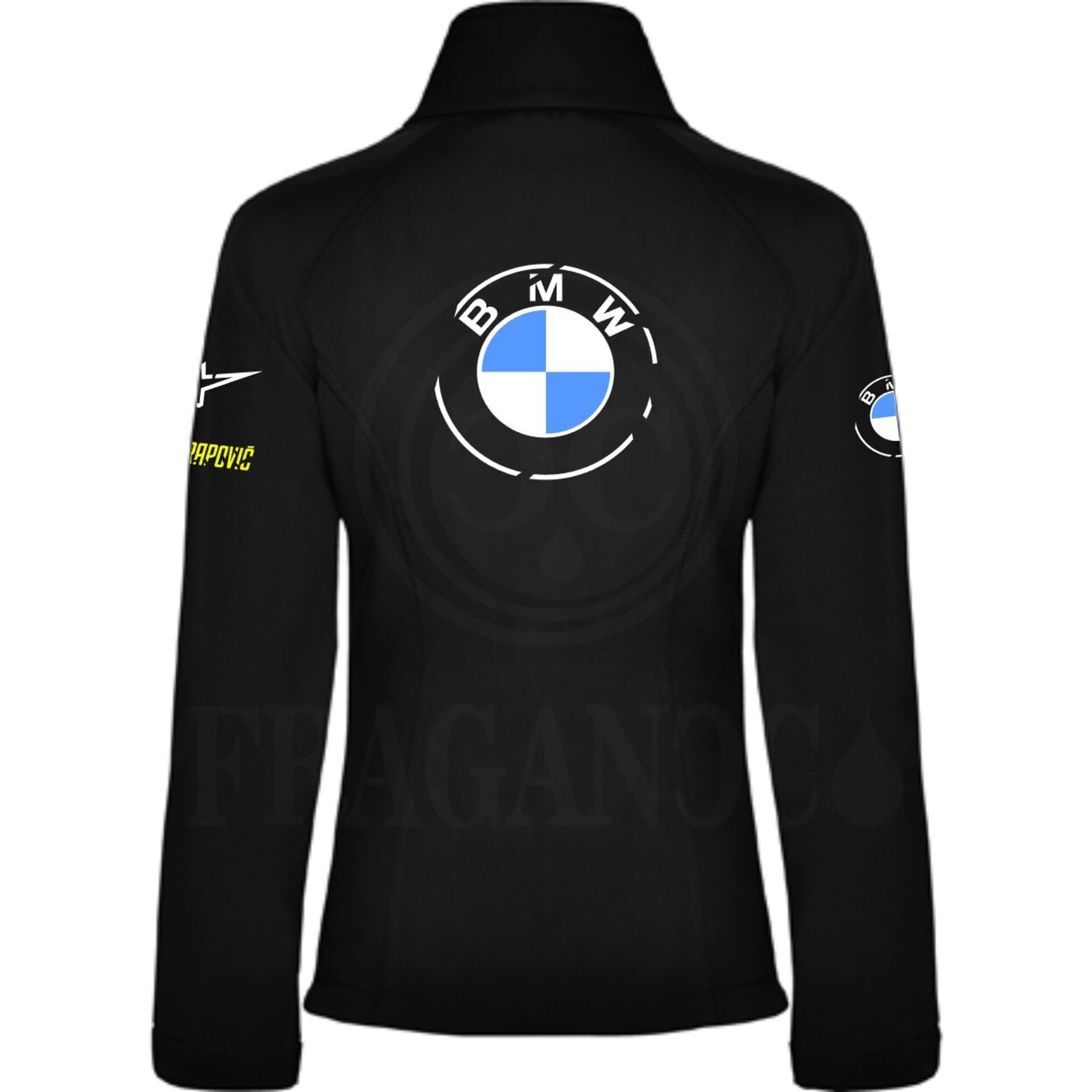 Chaqueta moto cortavientos softshell Roly Antártida personalizada. Mod. BW - 6