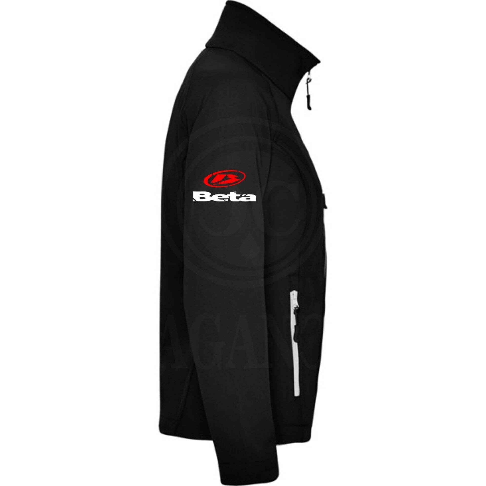 Chaqueta moto cortavientos softshell Roly Antártida personalizada. Mod. BT - 7