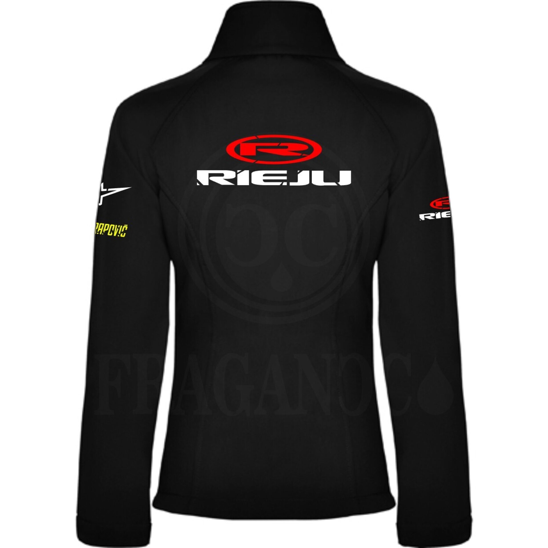 Chaqueta moto cortavientos softshell Roly Antártida personalizada. Mod. RJ - 6