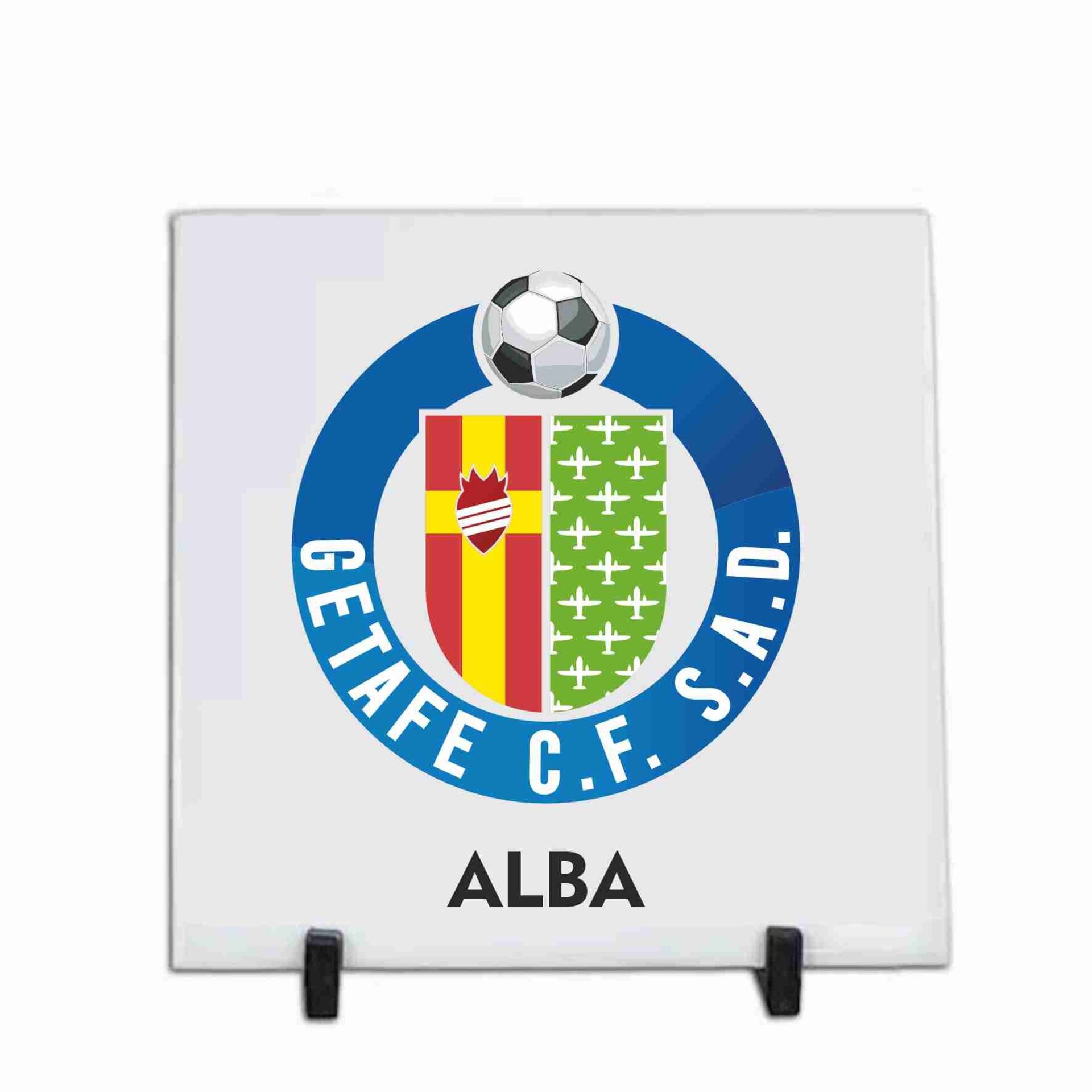 Azulejos de cerámica personalizados de 20 x 20 cm. Equipo futbol de Getafe - 3