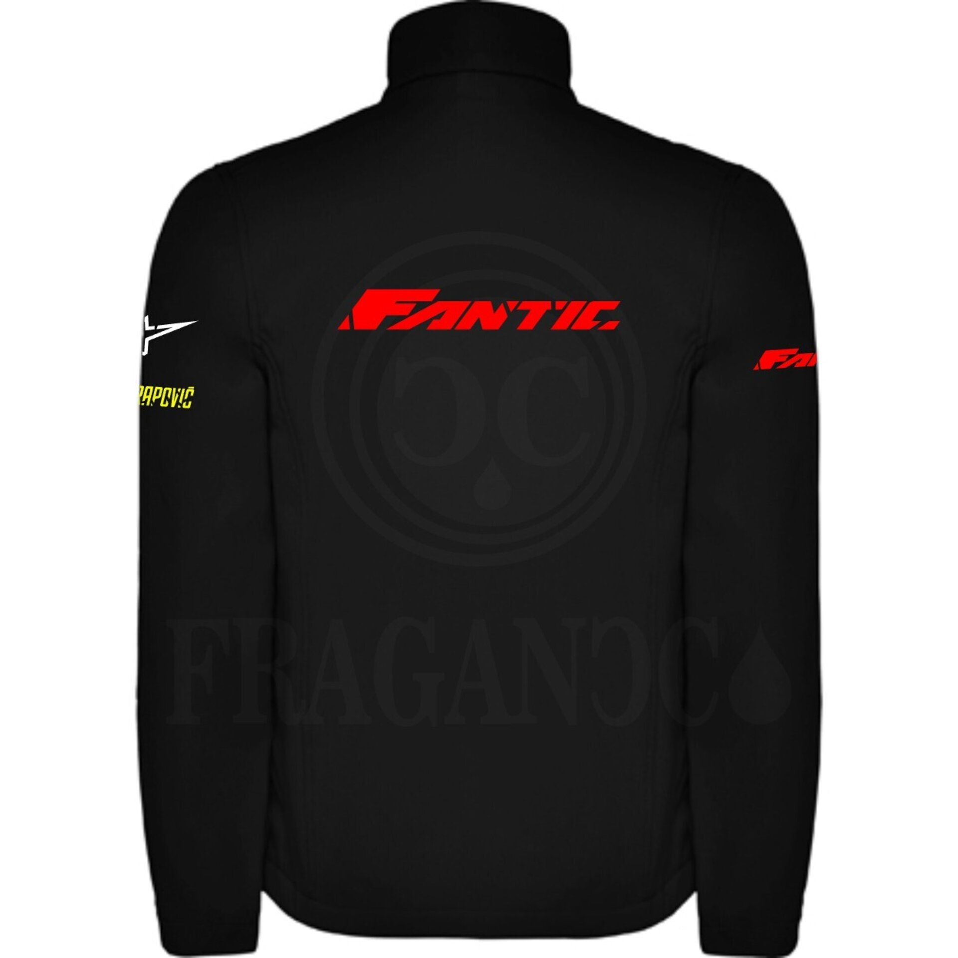Chaqueta moto cortavientos softshell Roly Antártida personalizada. Mod. FC - 2