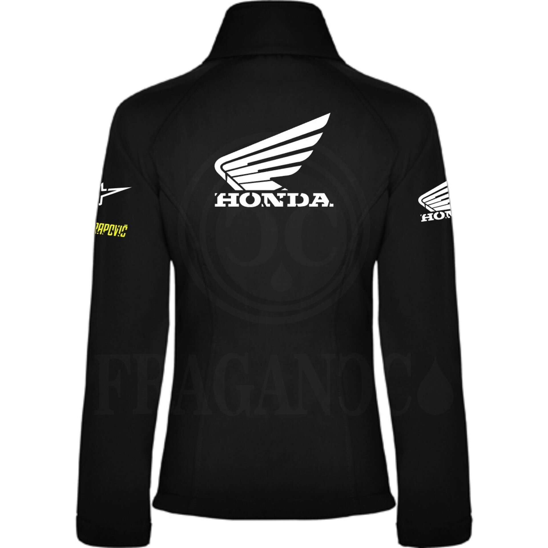 Chaqueta moto cortavientos softshell Roly Antártida personalizada. Mod. HD - 6