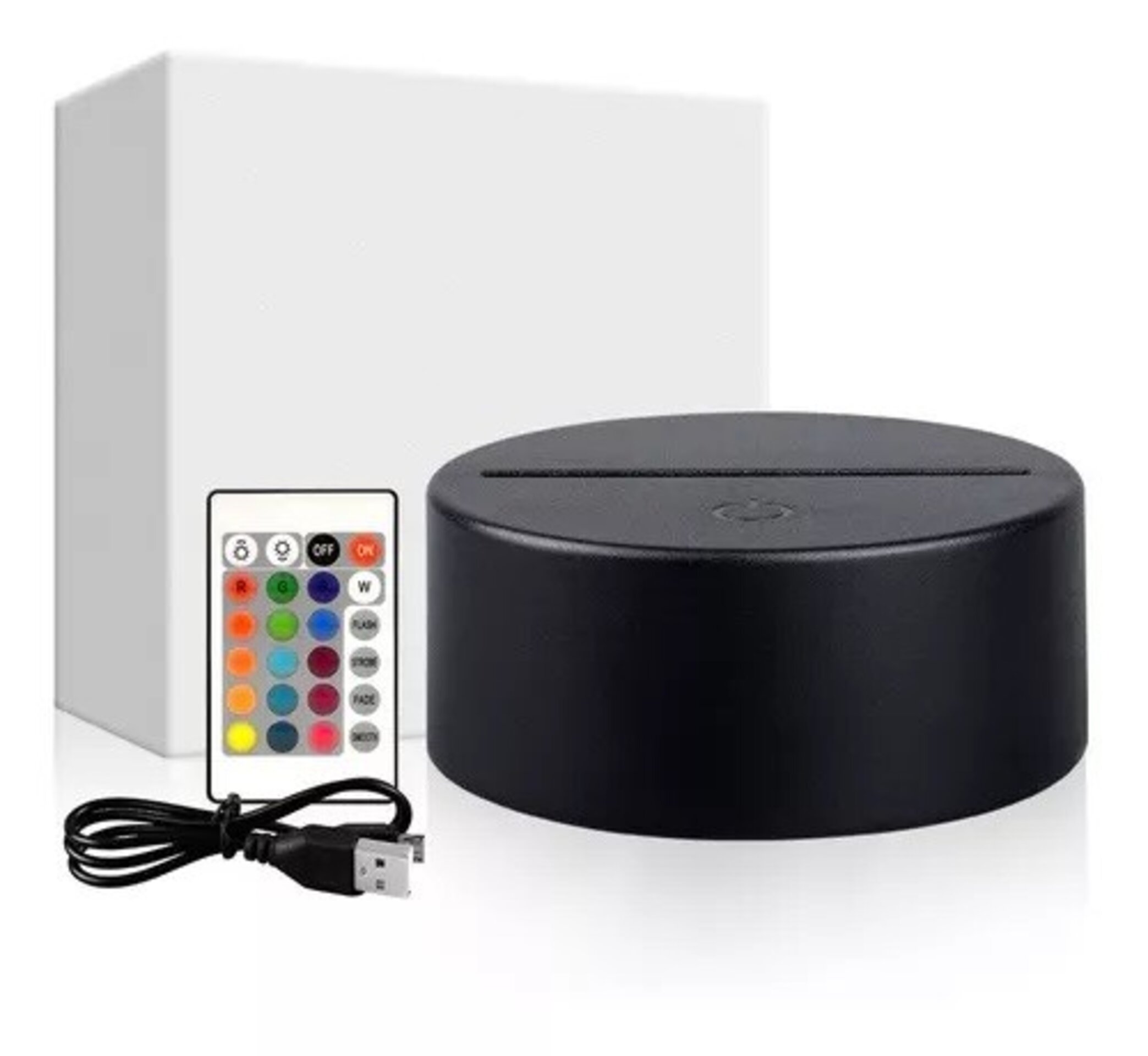 Lampara led 3d sobremesa con Escudo Futbol C.F. Tous personalizable - 10