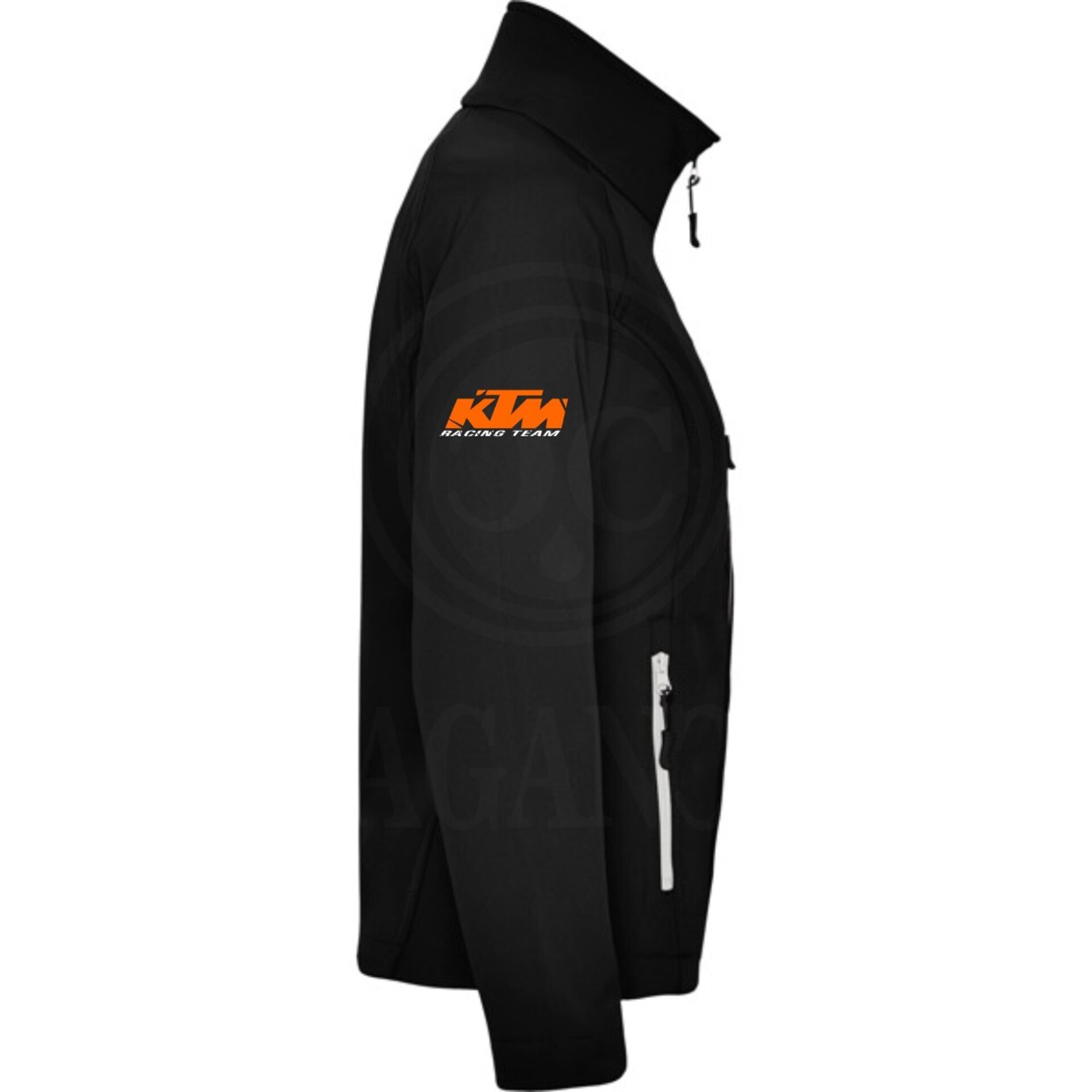 Chaqueta moto cortavientos softshell Roly Antártida personalizada. Mod. KM - 7