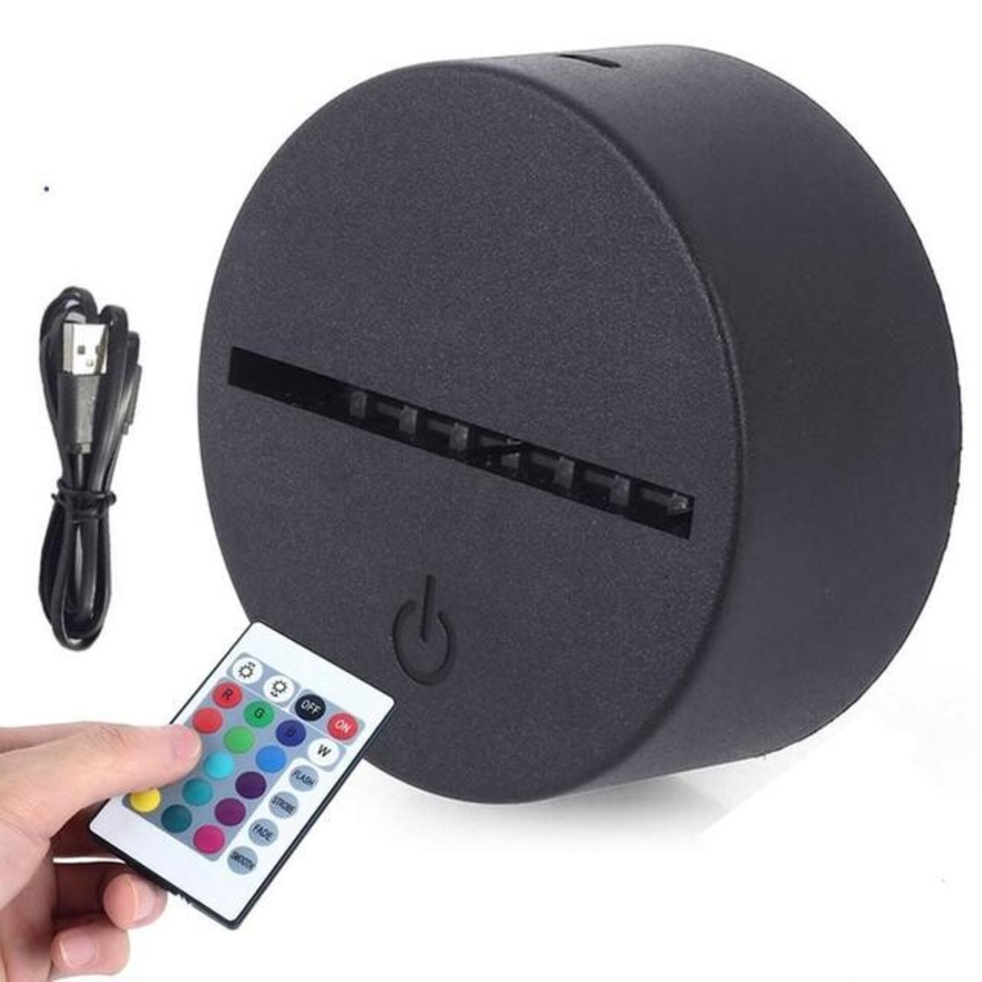Lampara led 3d Coche For d Mustan g V personalizable, Lámpara led sobremesa - 11