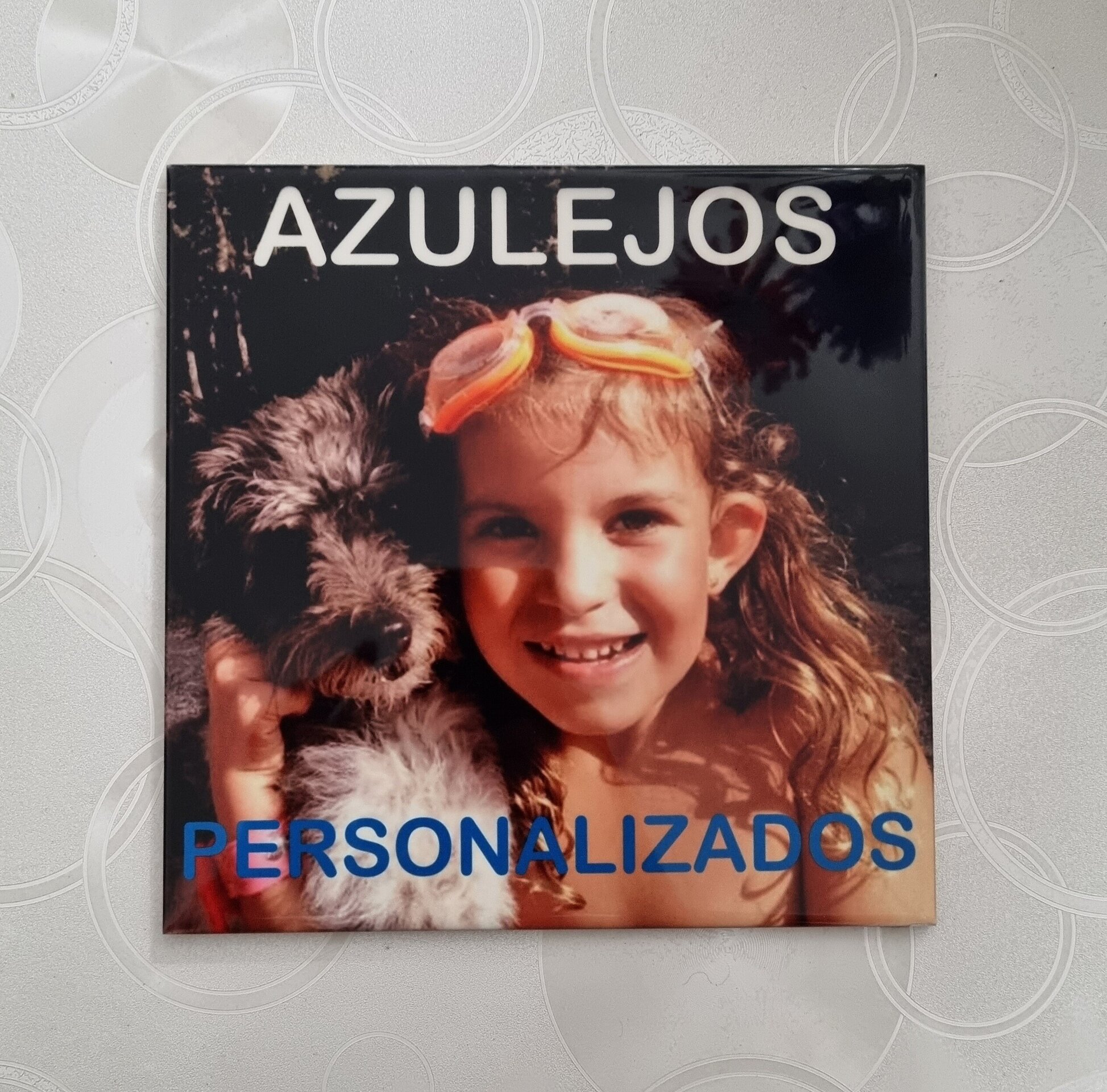 Azulejos de cerámica personalizados de 20 x 20 cm. - 6