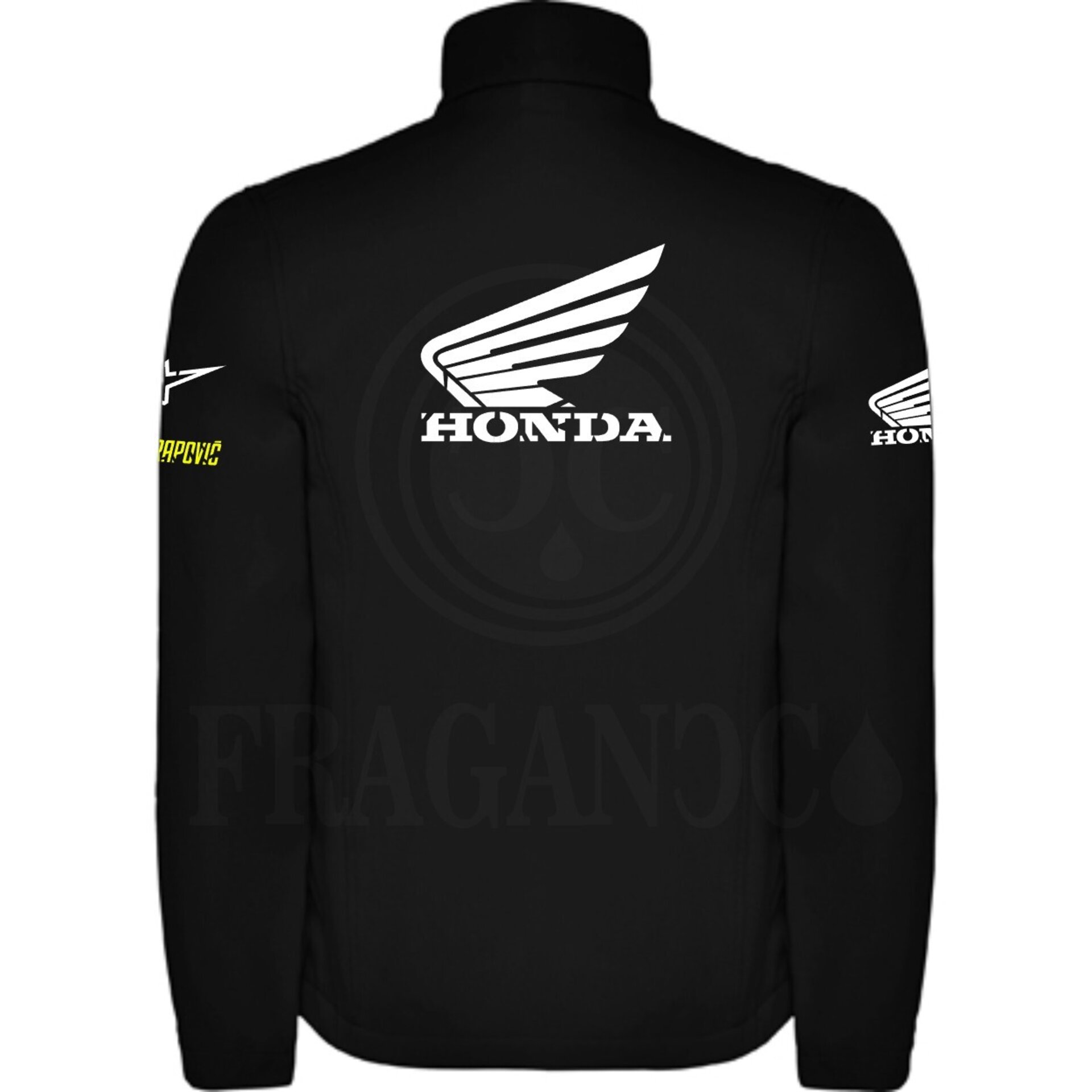 Chaqueta moto cortavientos softshell Roly Antártida personalizada. Mod. HD - 2