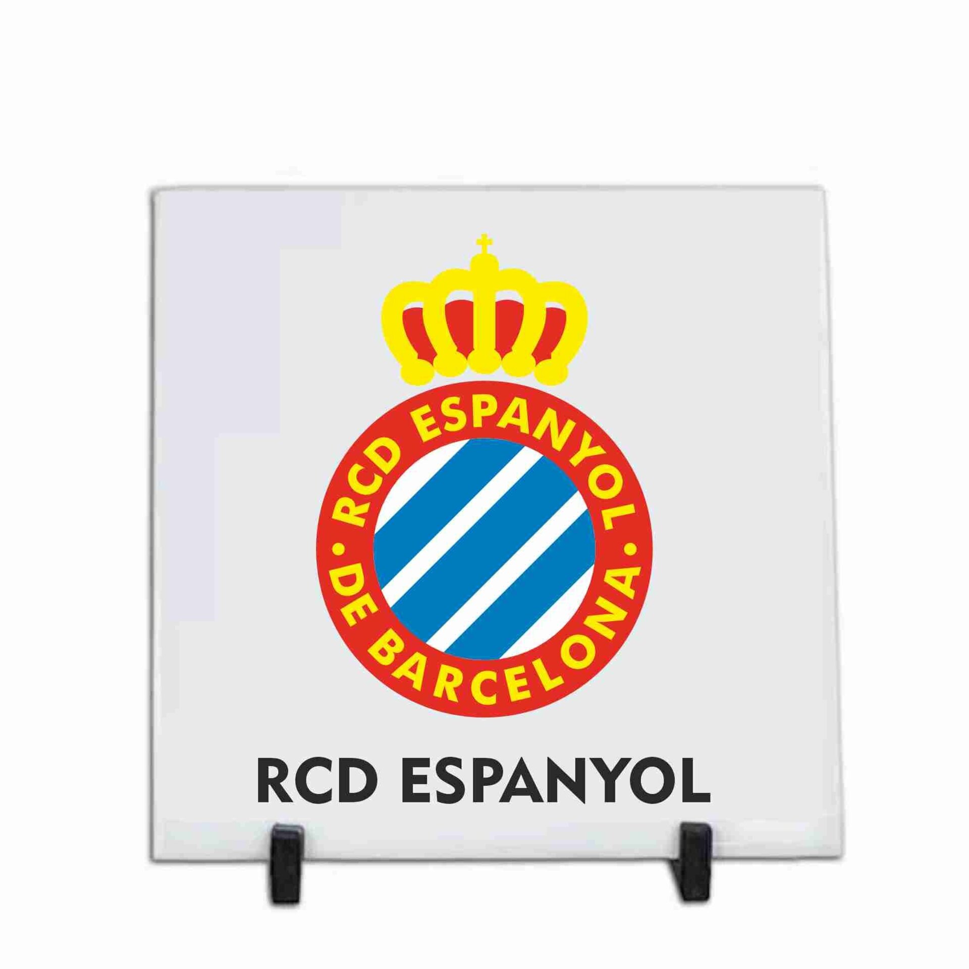 Azulejos de cerámica personalizados de 20 x 20 cm. Equipo futbol de Espanyol - 2