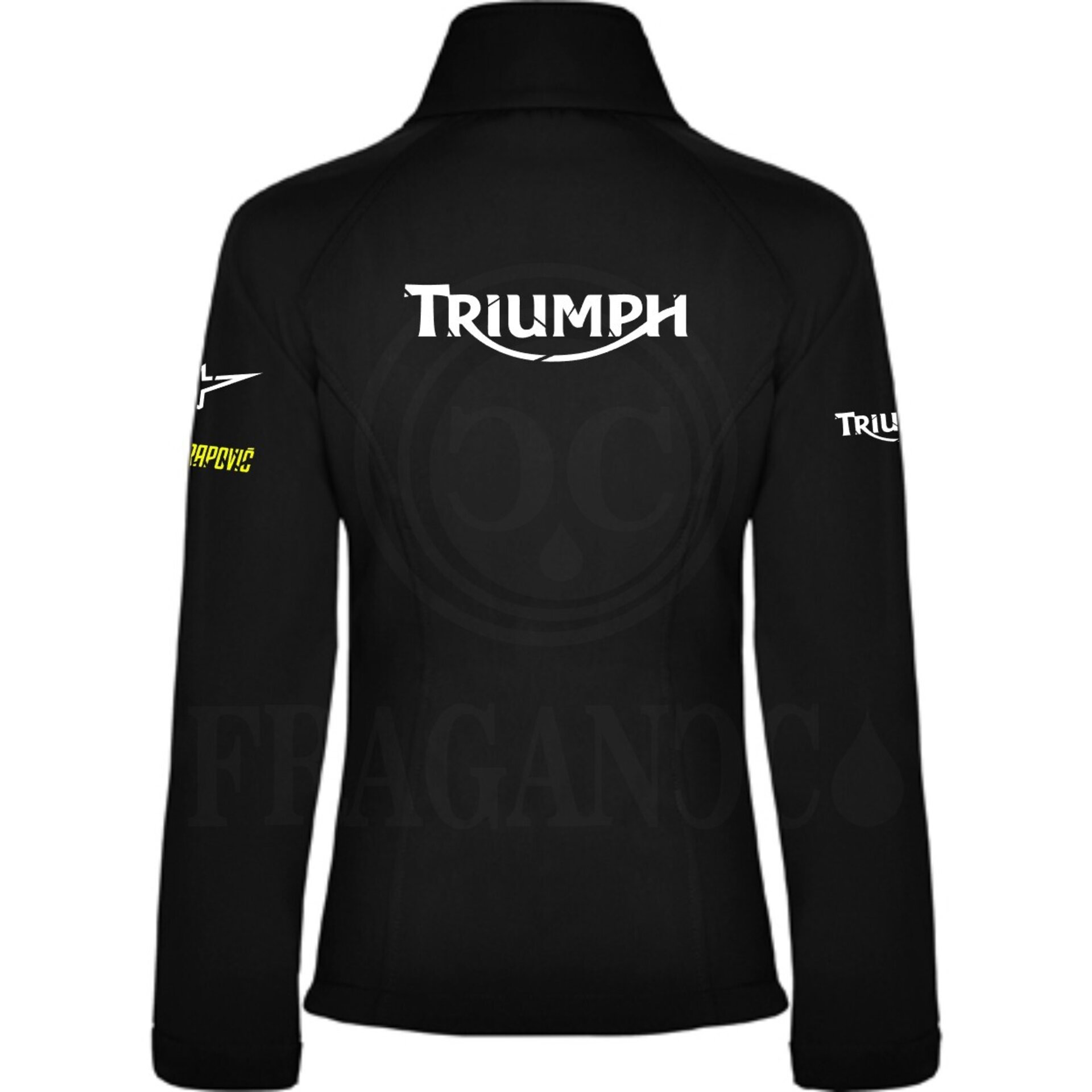 Chaqueta moto cortavientos softshell Roly Antártida personalizada. Mod. TH - 6