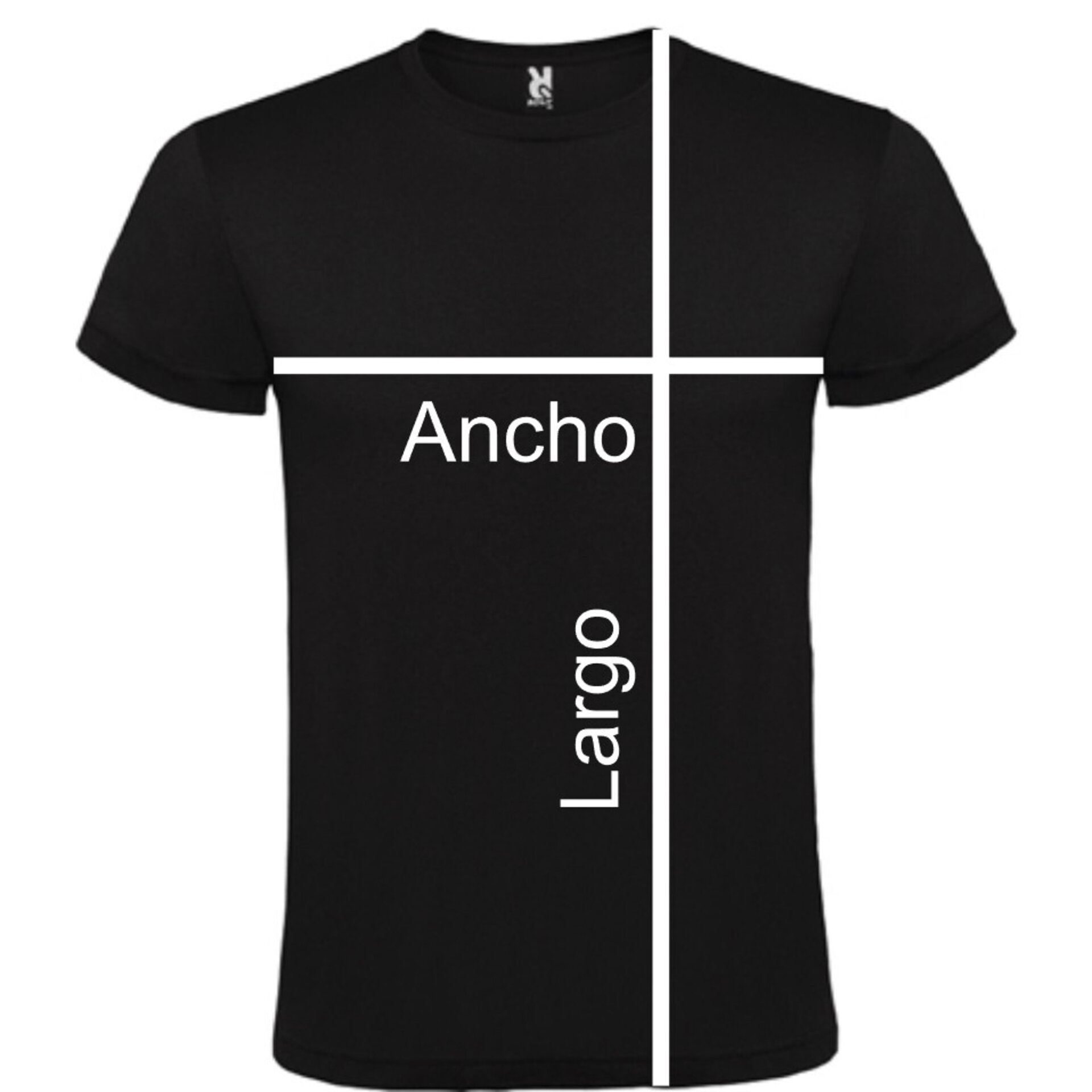 Camiseta negra de algodón para mujer y hombre con logos del mundo motor. Mod. HN - 5