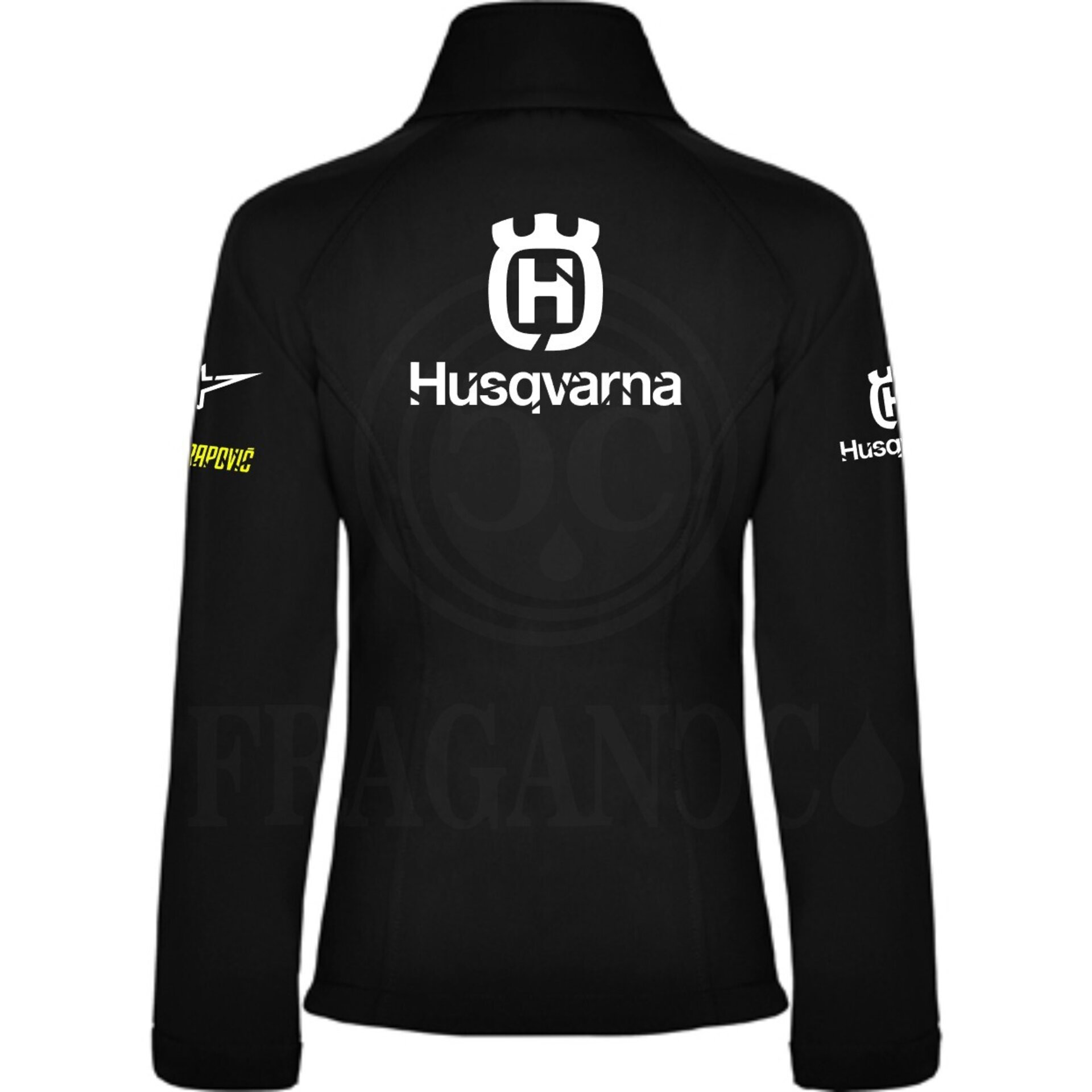 Chaqueta moto cortavientos softshell Roly Antártida personalizada. Mod. HN - 6