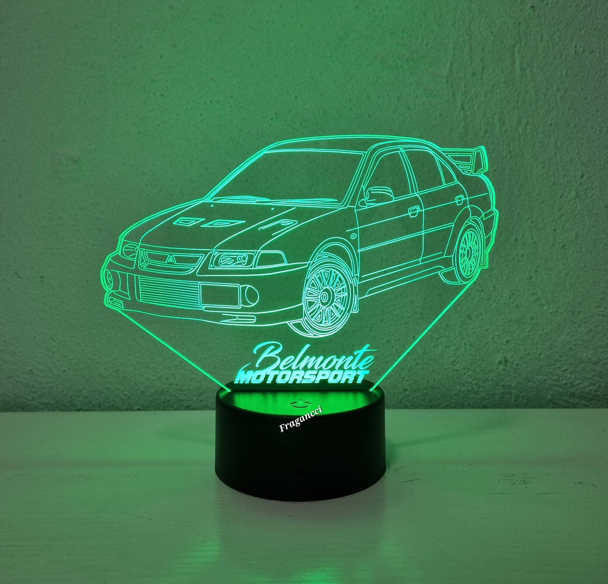 Lampara led 3d Mitsubi shi Evo 6 personalizable, Lámpara led sobremesa - 9
