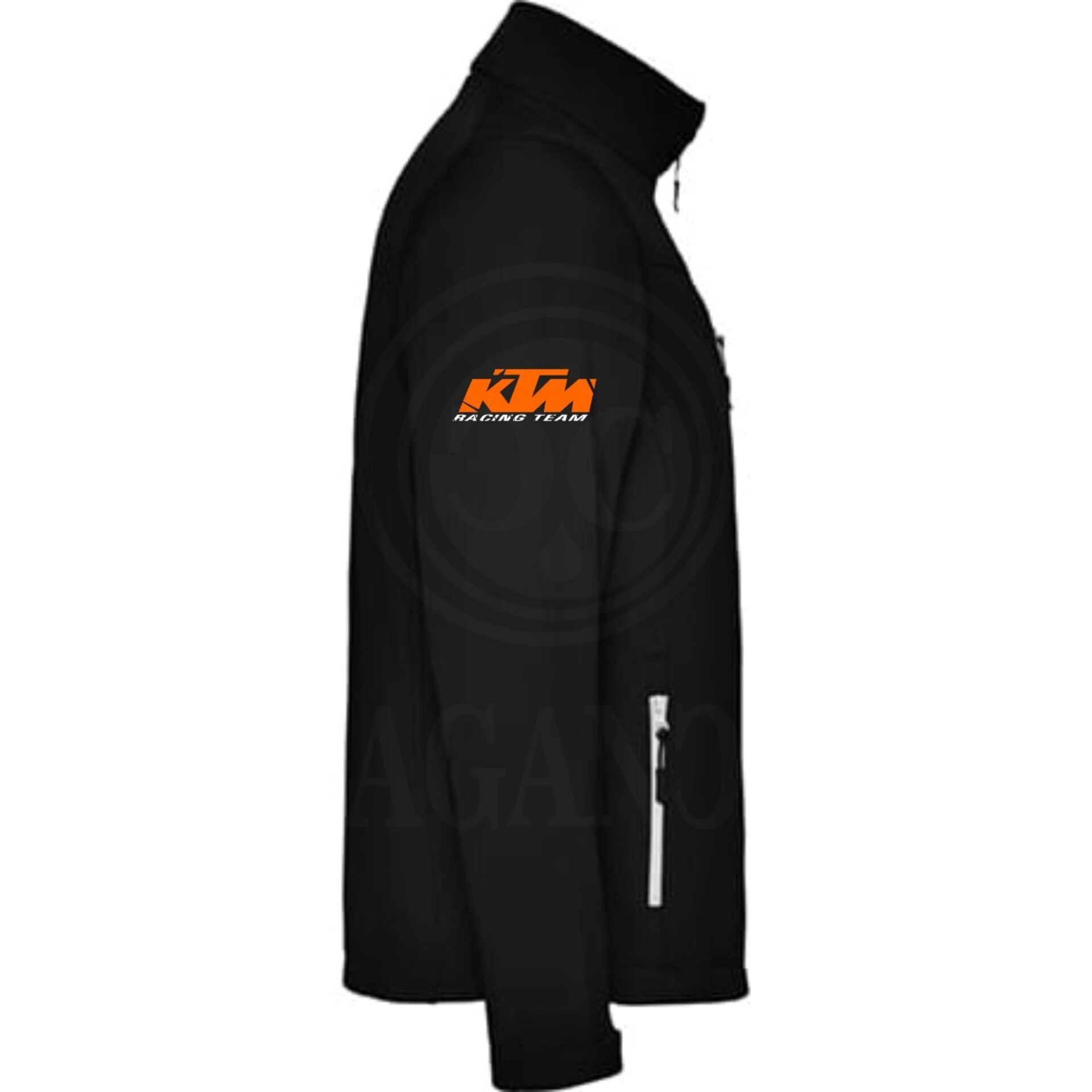 Chaqueta moto cortavientos softshell Roly Antártida personalizada. Mod. KM - 3