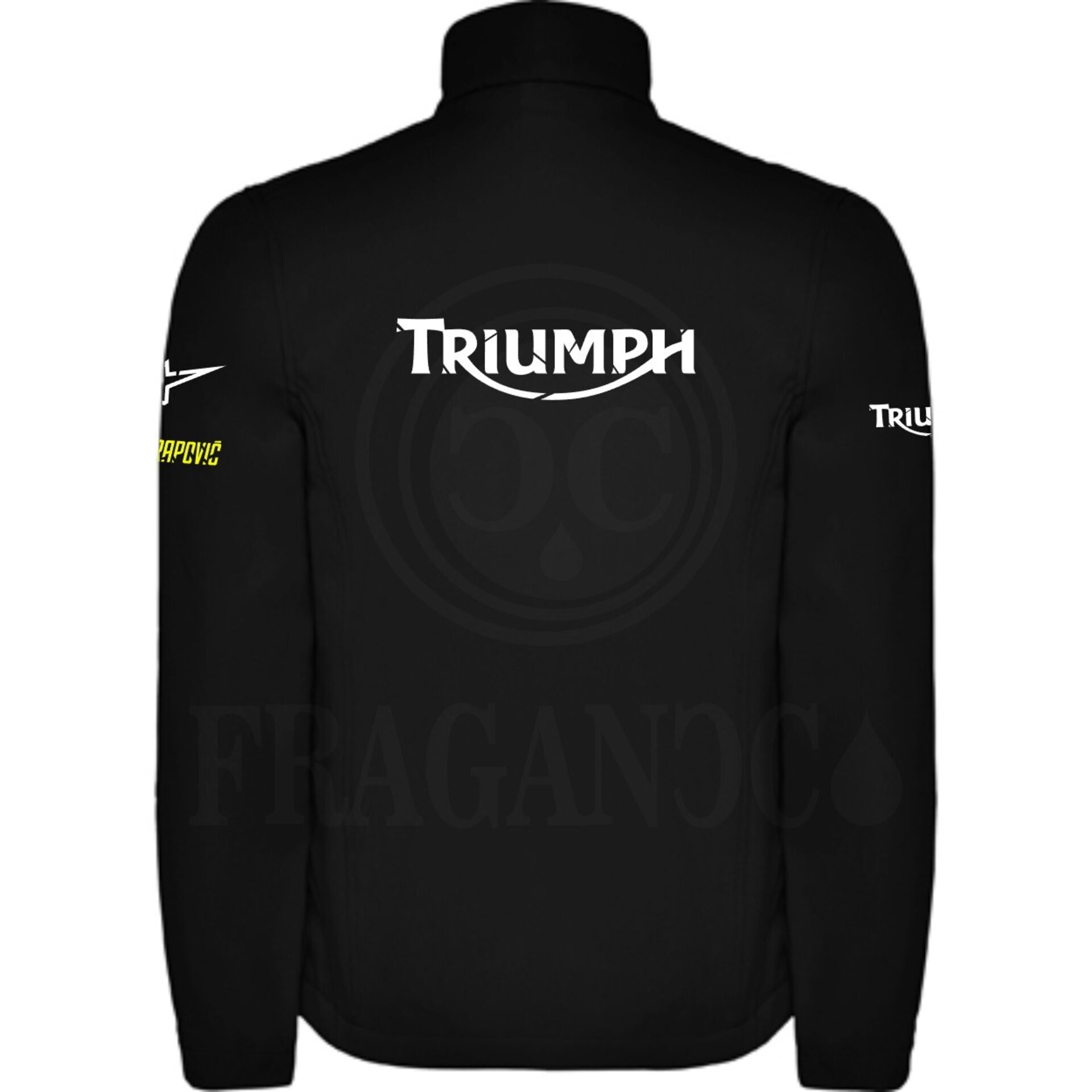 Chaqueta moto cortavientos softshell Roly Antártida personalizada. Mod. TH - 2