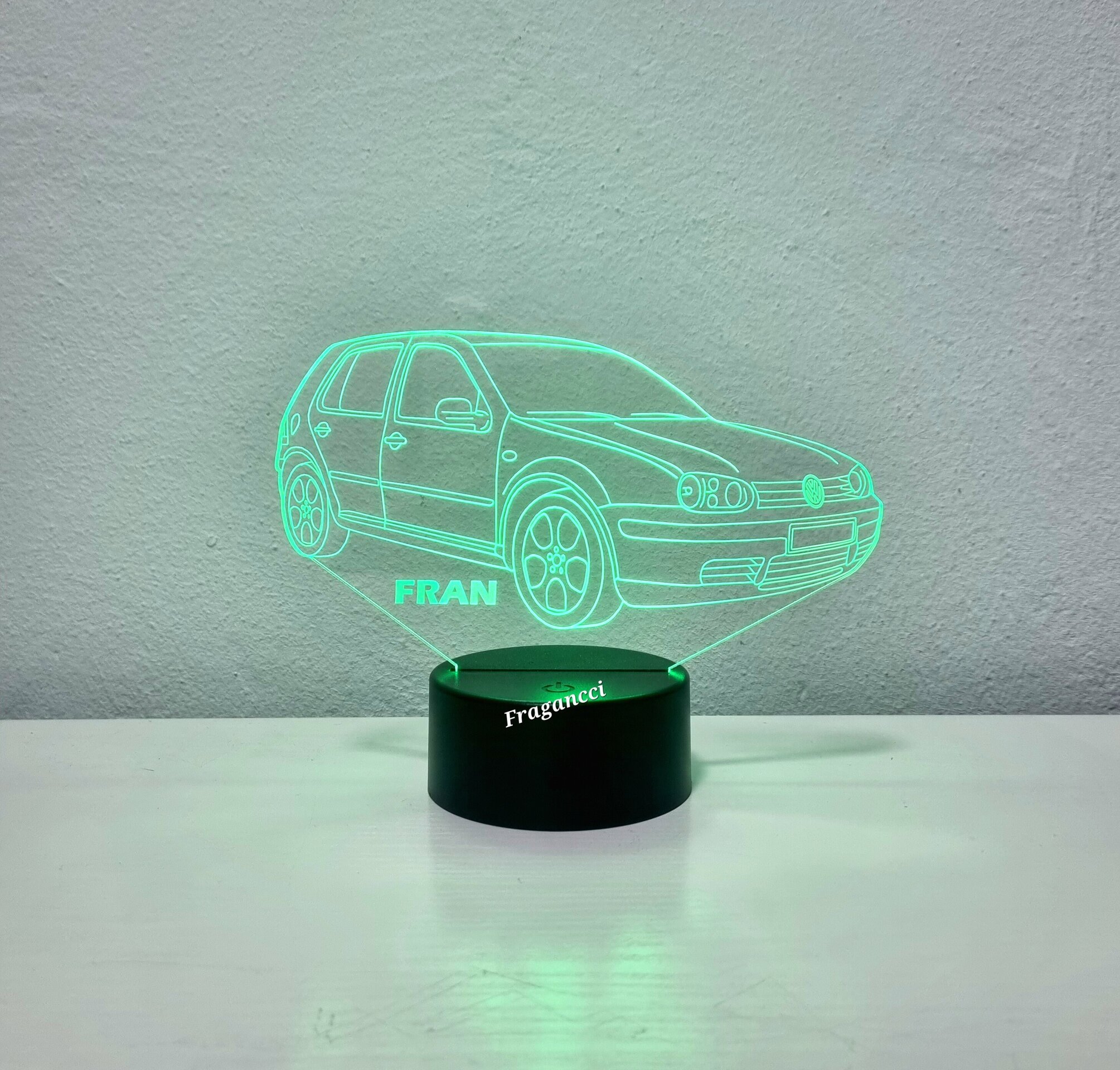 Lampara led 3d W V GOLF 4 personalizable, Lámpara led sobremesa - 8