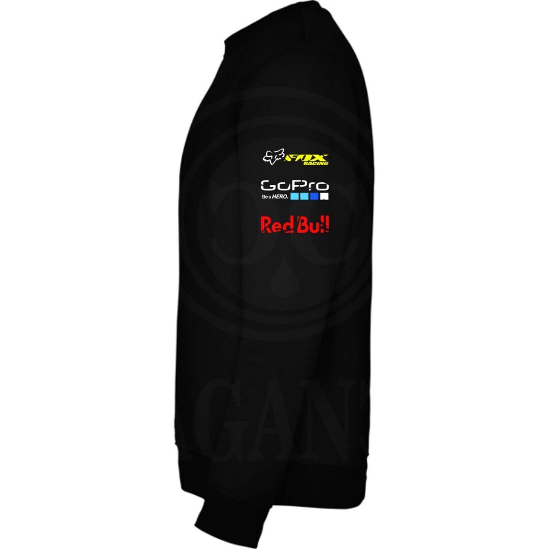 Sudadera unisex con logos personalizados del mundo motor. Mod. KK - 9