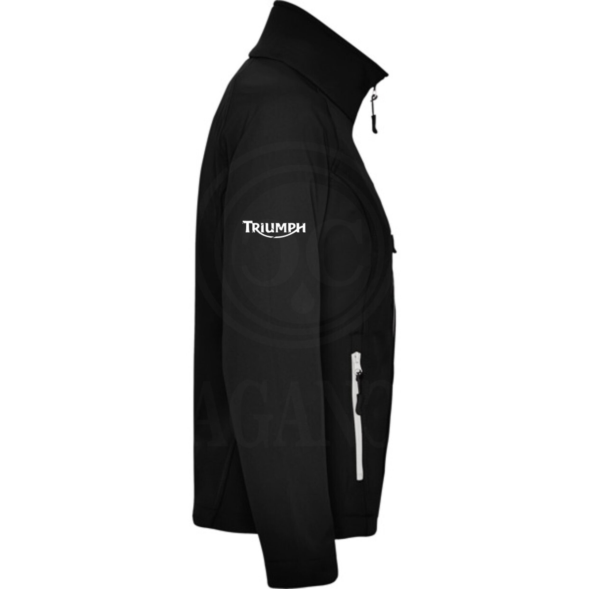 Chaqueta moto cortavientos softshell Roly Antártida personalizada. Mod. TH - 7