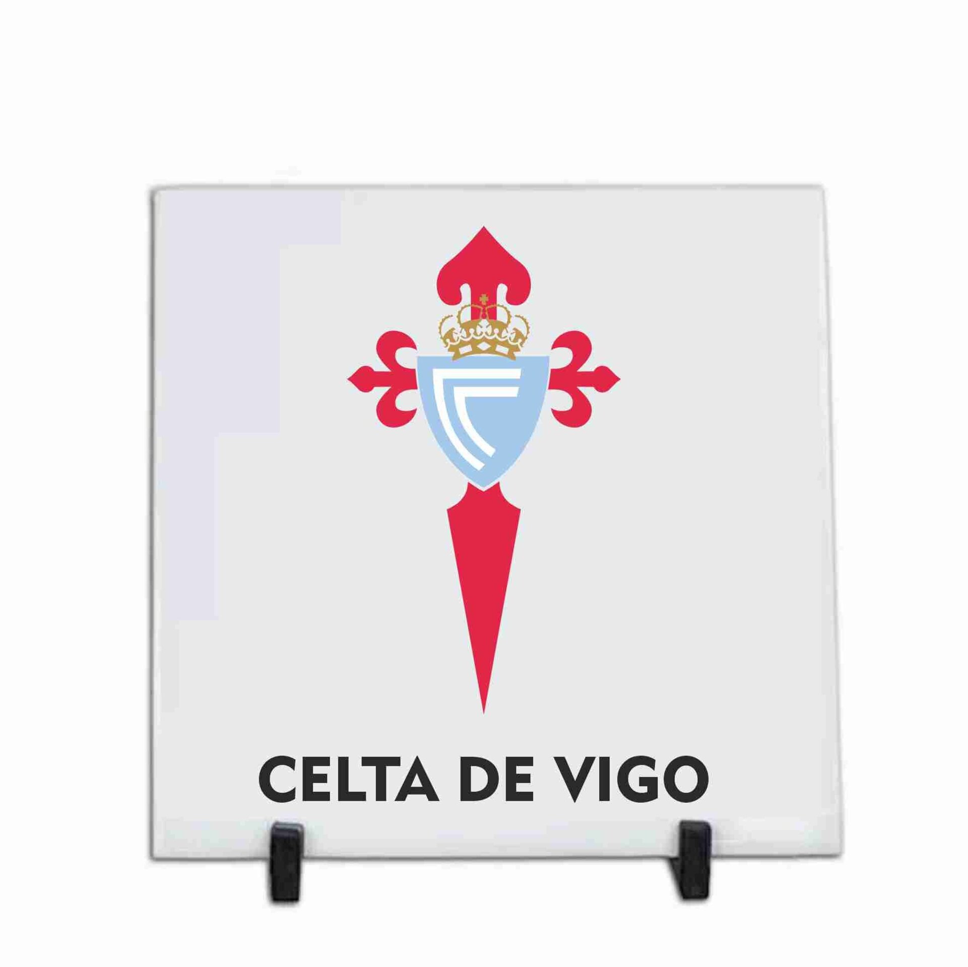 Azulejos de cerámica personalizados de 20 x 20 cm. Equipo futbol C Vigo - 2
